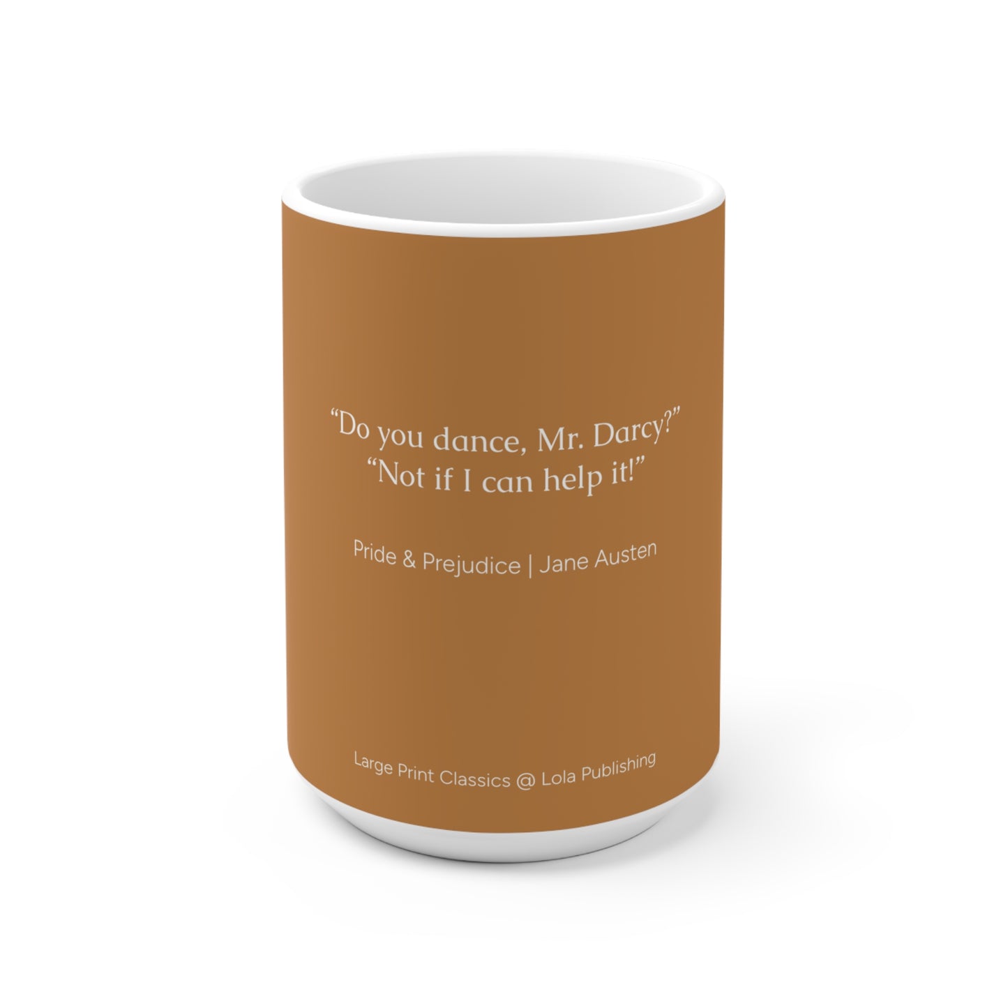 Mr. Darcy Quote Mug – Emotional Turmoil in a Teacup