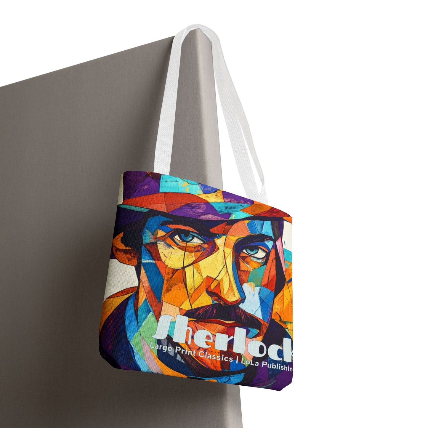 A Study in Scarlet Tote Bag – Literary-Inspired All-Over Print Design