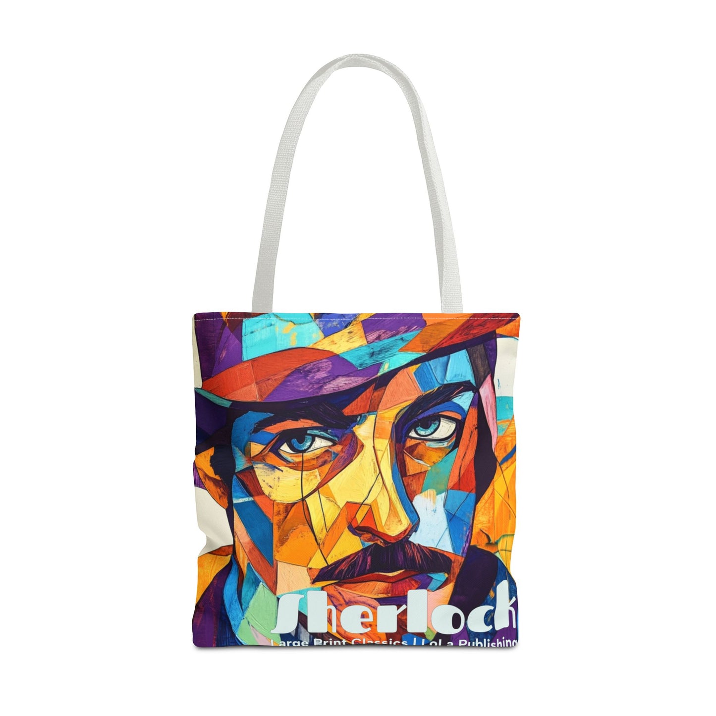 A Study in Scarlet Tote Bag – Literary-Inspired All-Over Print Design