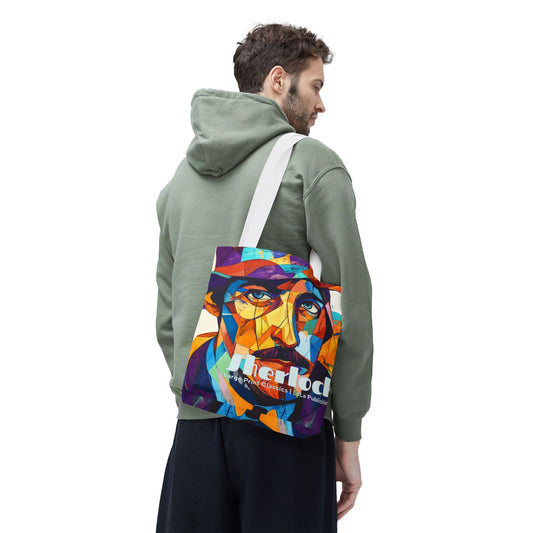 A Study in Scarlet Tote Bag – Literary-Inspired All-Over Print Design