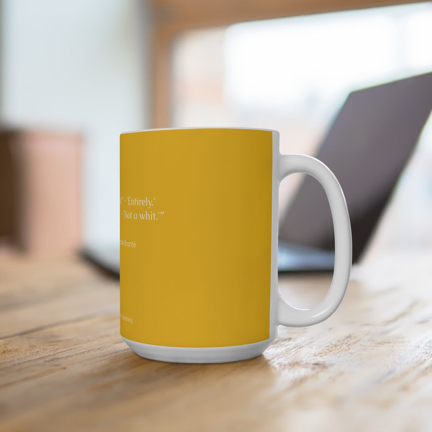 Mr. Rochester Quote Mug – Dark Roast & Deep Regret