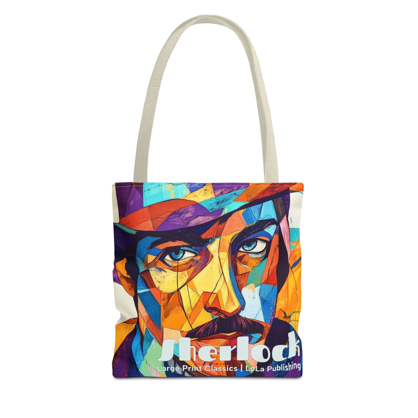 A Study in Scarlet Tote Bag – Literary-Inspired All-Over Print Design