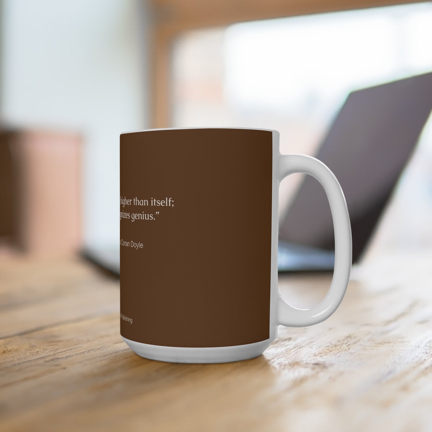 Sherlock Holmes Quote Mug – Logic-Powered & Caffeine-Fueled