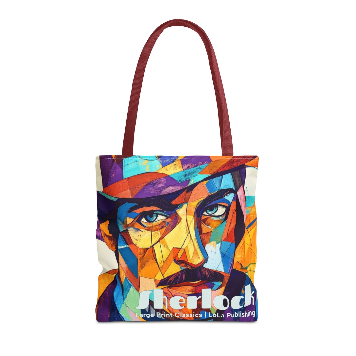 A Study in Scarlet Tote Bag – Literary-Inspired All-Over Print Design