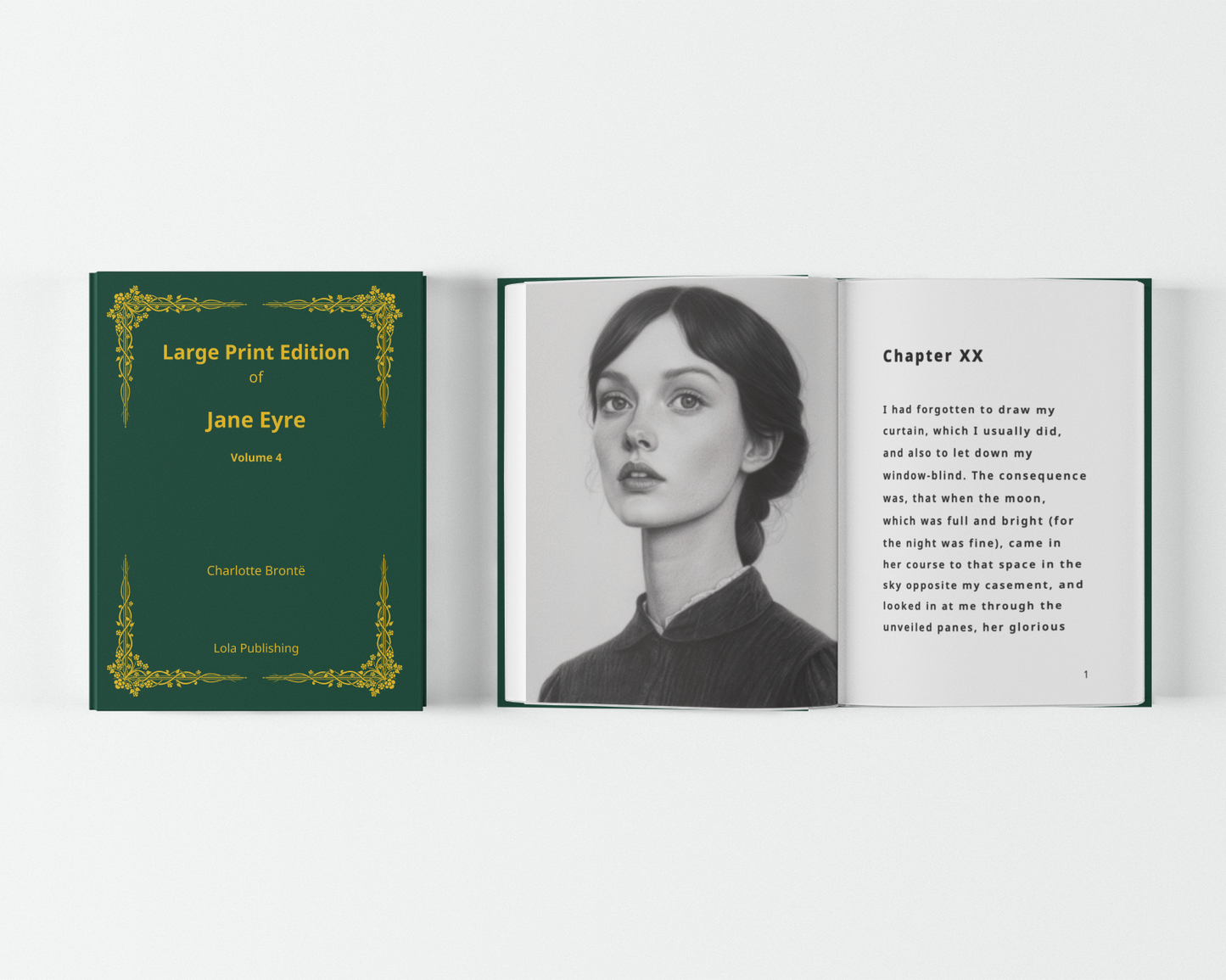 Jane Eyre | Part 4 – Large Print Edition | Charlotte Brontë’s Timeless Classic