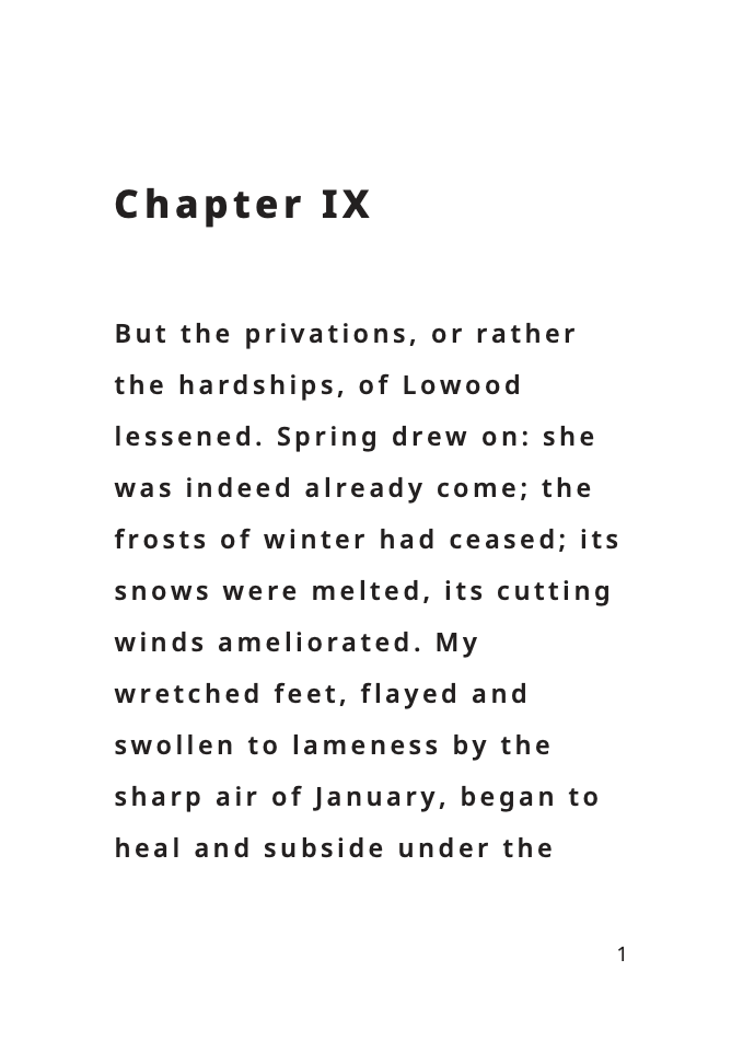 Jane Eyre | Part 2 – Large Print Edition | Charlotte Brontë’s Timeless Classic