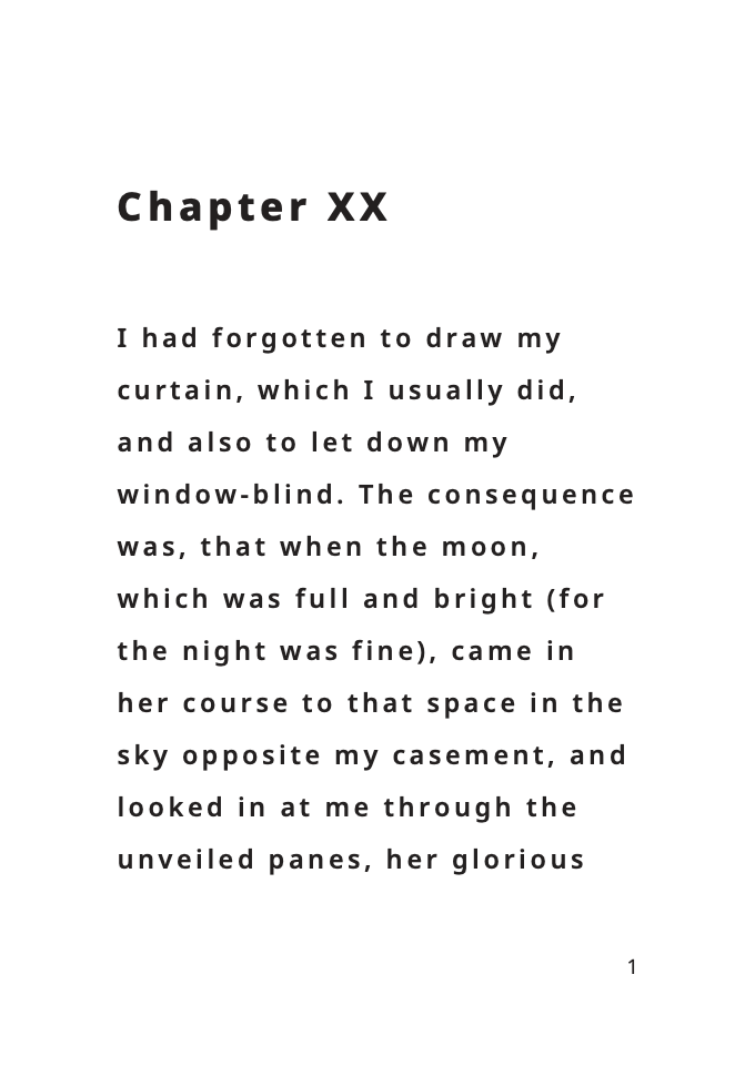 Jane Eyre | Part 4 – Large Print Edition | Charlotte Brontë’s Timeless Classic