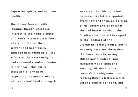 North and South | Part 7 - Large Print Edition | Resolution & Redemption