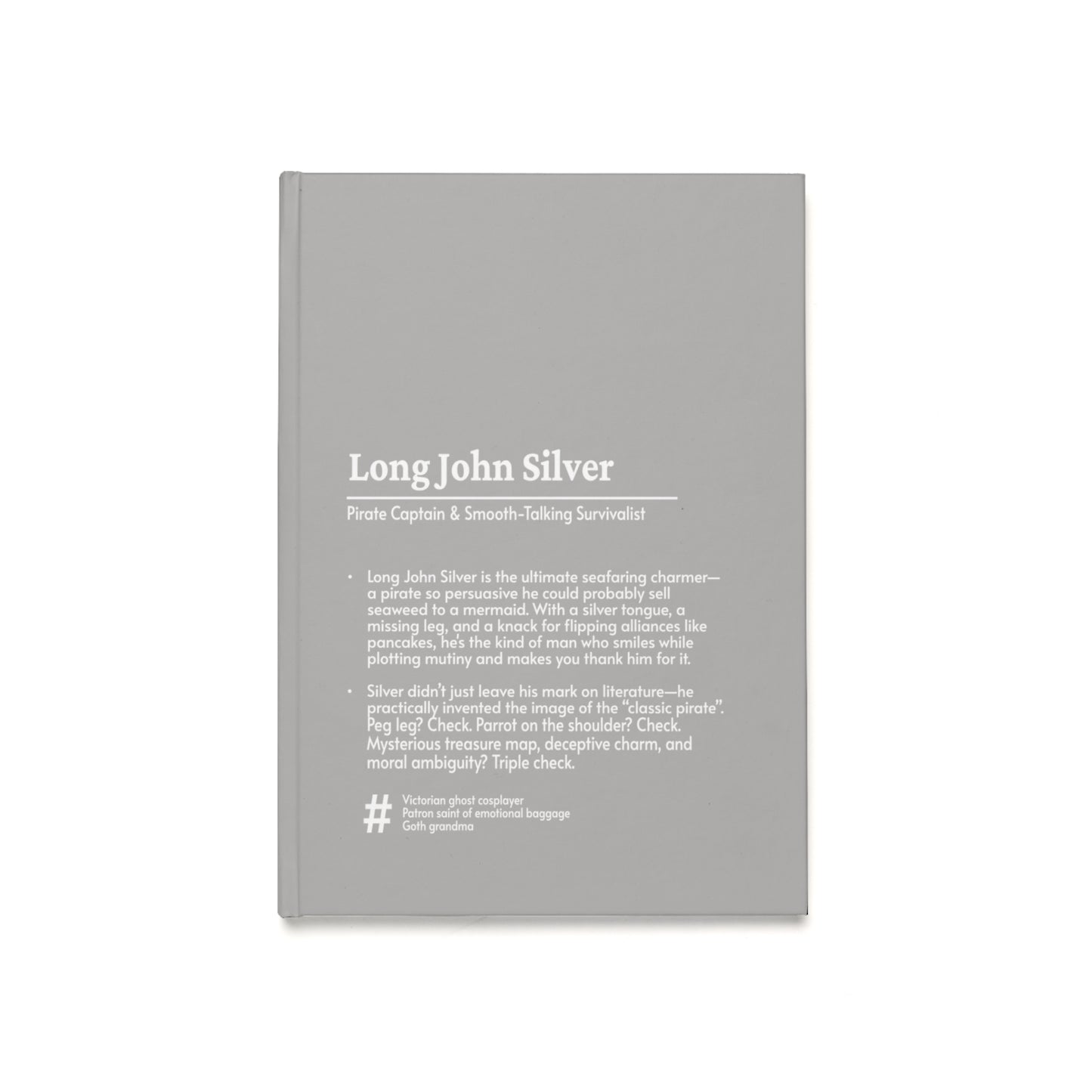 Long John Silver Hardcover Journal – Treasure Plots & Pirate Schemes Edition