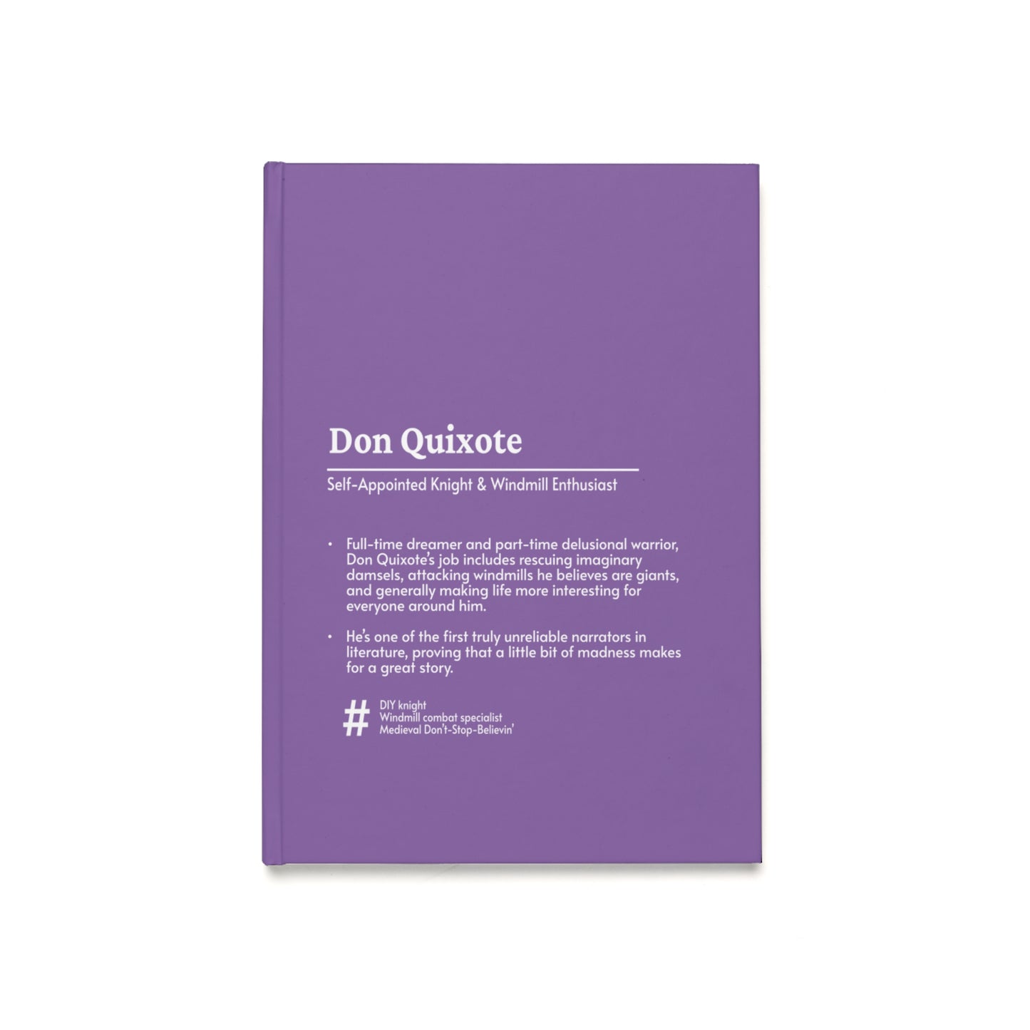 Don Quixote Hardcover Journal – For Grand Quests & Overactive Imaginations