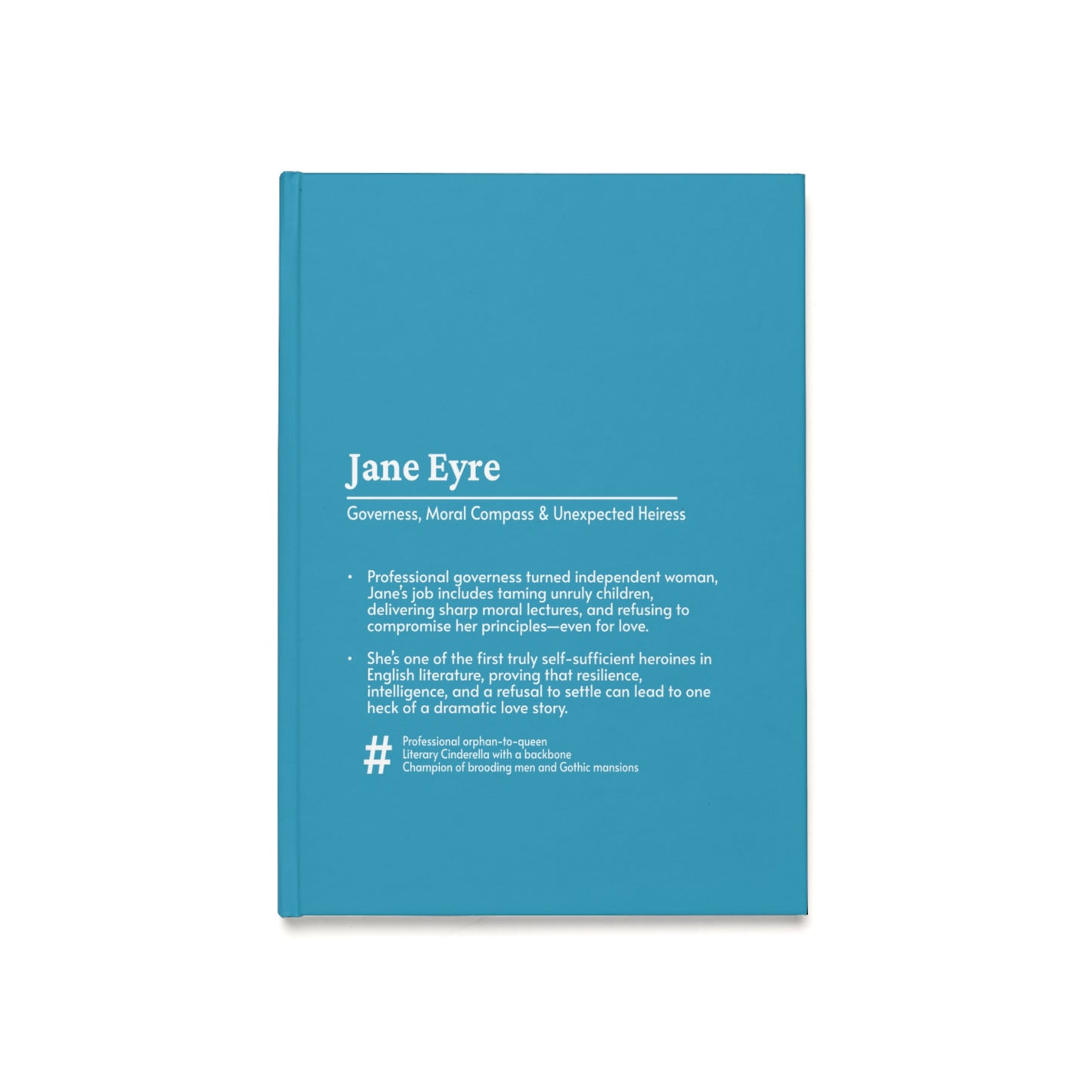 Jane Eyre Hardcover Journal – For Deep Thoughts & Gothic Plot Twists