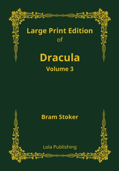 Book Cover Thumbnail for Dracula Part 3.
