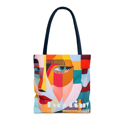 The Diary of Eve Tote Bag – Literary-Inspired All-Over Print Design