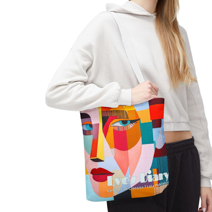 The Diary of Eve Tote Bag – Literary-Inspired All-Over Print Design