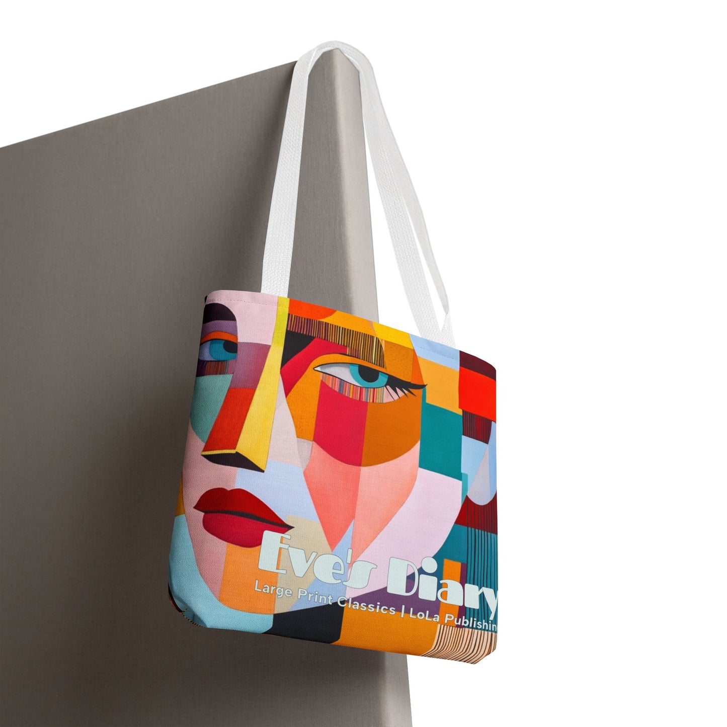 The Diary of Eve Tote Bag – Literary-Inspired All-Over Print Design