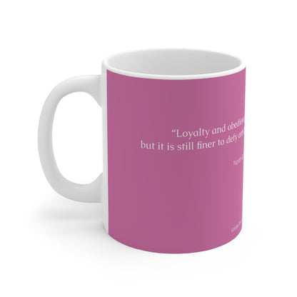 Margaret Hale Quote Mug – Fierce, Fearless, and Unapologetically Honest