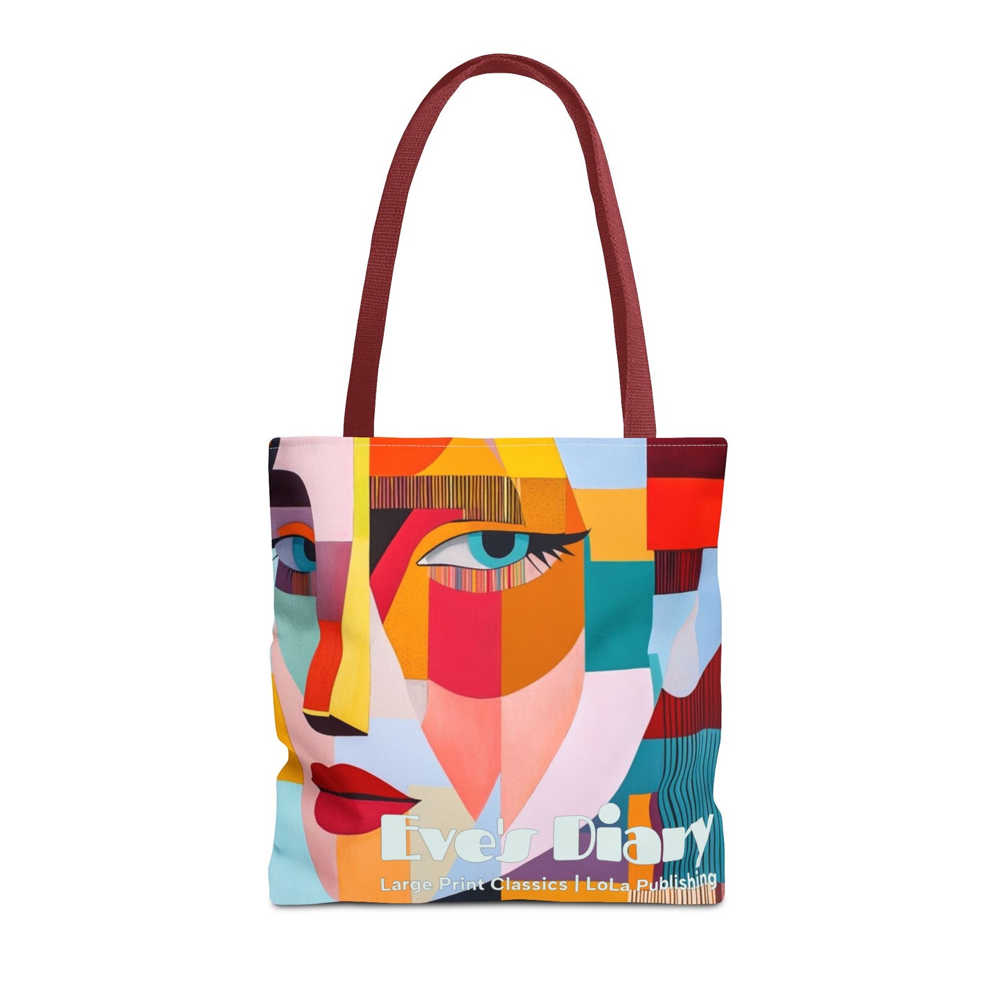 The Diary of Eve Tote Bag – Literary-Inspired All-Over Print Design