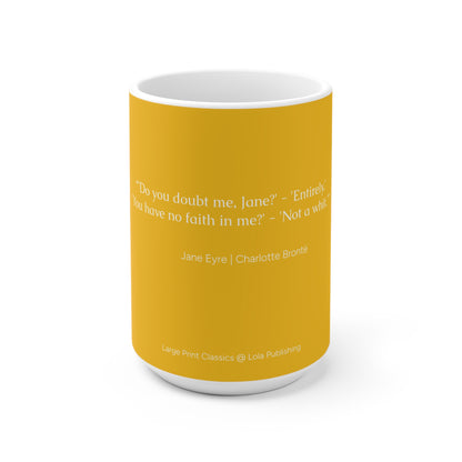 Mr. Rochester Quote Mug – Dark Roast & Deep Regret