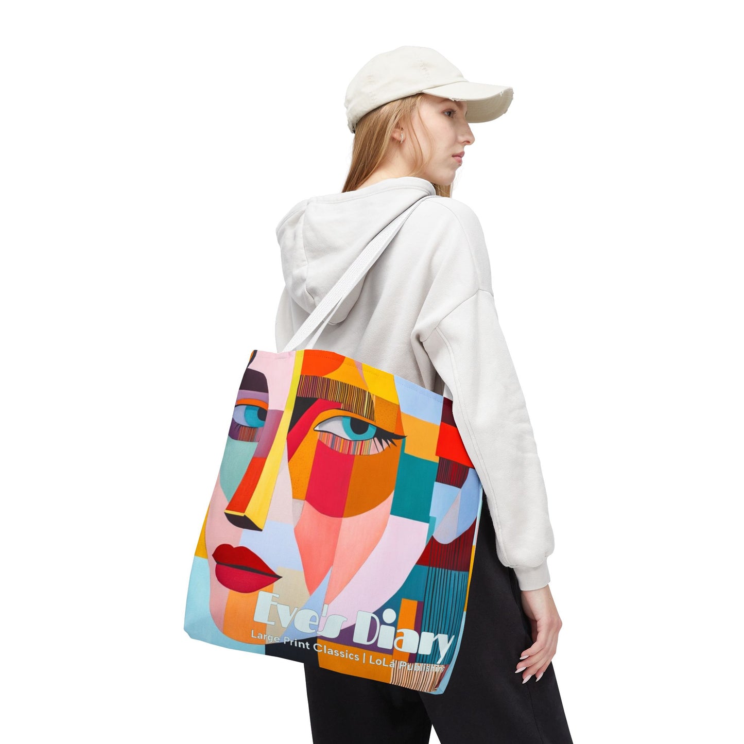 The Diary of Eve Tote Bag – Literary-Inspired All-Over Print Design