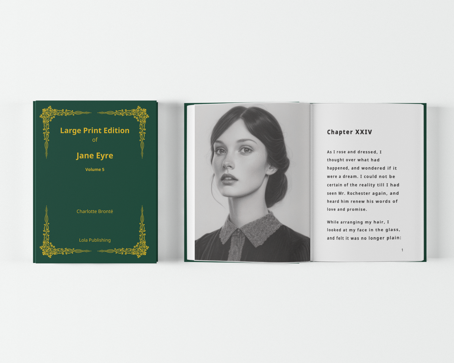 Jane Eyre | Part 5 – Large Print Edition | Charlotte Brontë’s Timeless Classic