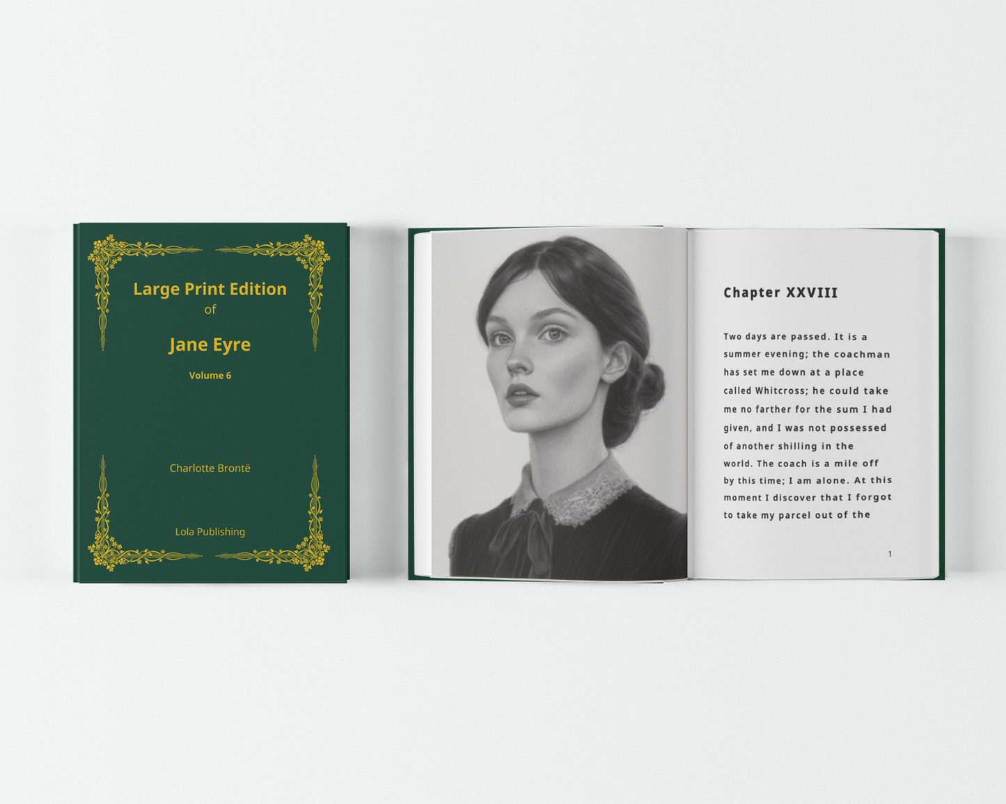 Jane Eyre | Part 6 – Large Print Edition | Charlotte Brontë’s Timeless Classic