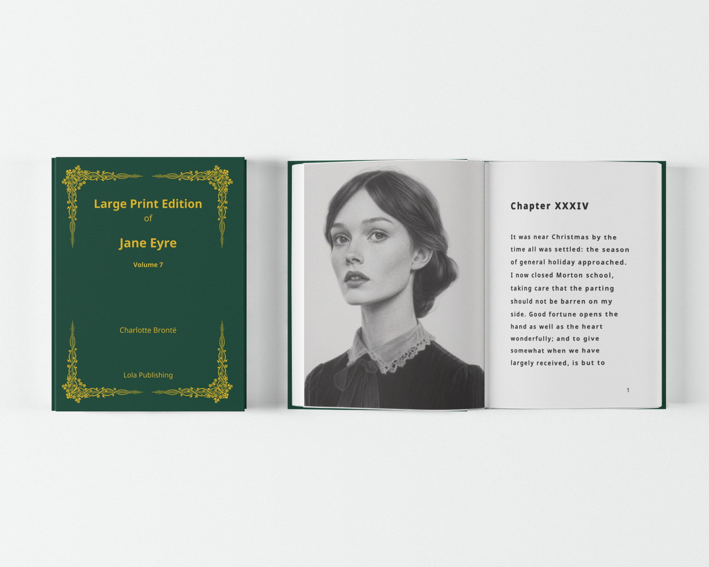 Jane Eyre | Part 7 – Large Print Edition | Charlotte Brontë’s Timeless Classic