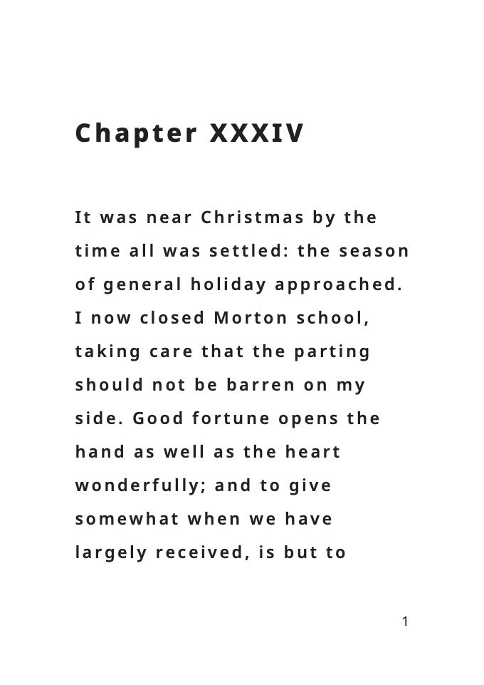 Jane Eyre | Part 7 – Large Print Edition | Charlotte Brontë’s Timeless Classic