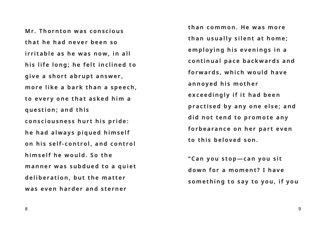 North and South | Part 6 - Large Print Edition | A Changing World