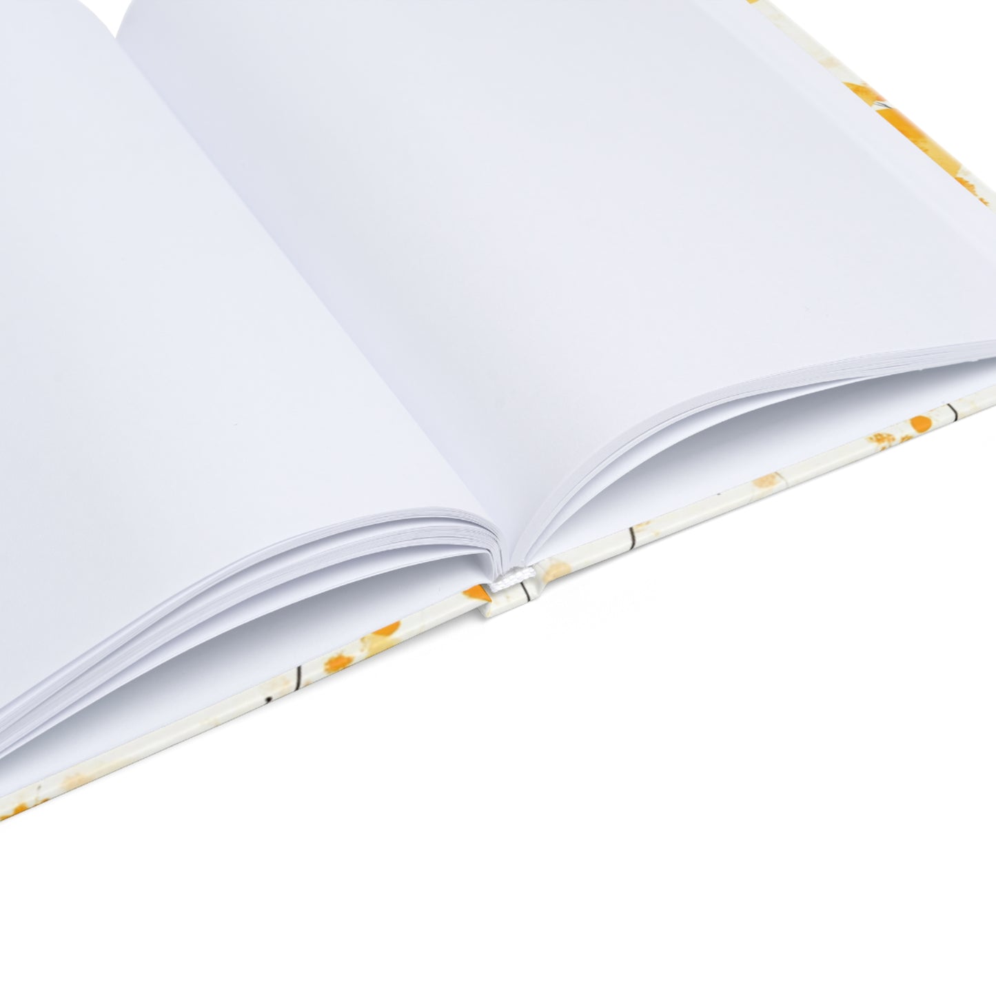 "Floral hardcover notebook with blank pages, ideal for sketching, bullet journaling, and freeform creativity. Smooth, high-quality paper."