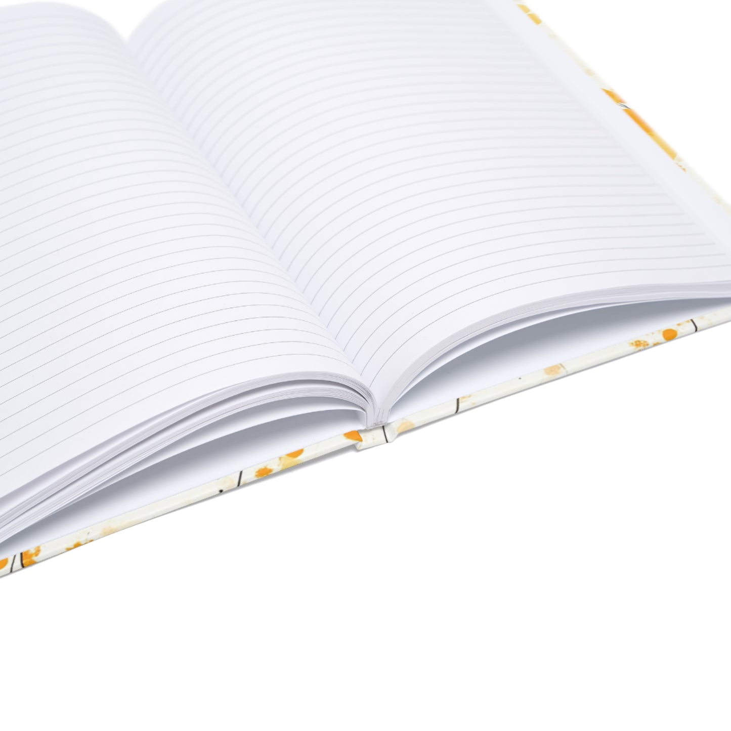 "Floral hardcover notebook with lined pages, perfect for journaling, note-taking, and creative writing. Elegant and functional design."