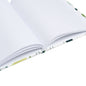 "Floral hardcover notebook with blank pages, ideal for sketching, bullet journaling, and freeform creativity. Smooth, high-quality paper."