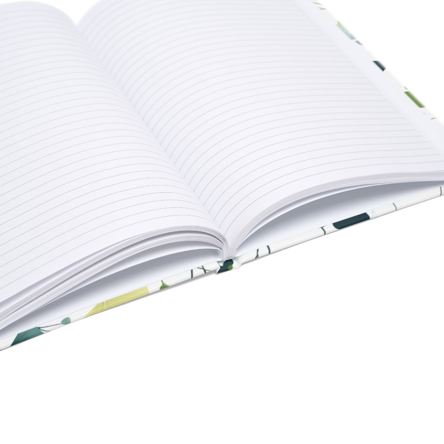 "Floral hardcover notebook with lined pages, perfect for journaling, note-taking, and creative writing. Elegant and functional design."