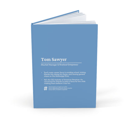 Tom Sawyer Hardcover Journal – River Mischief & Fence-Painting Schemes Included